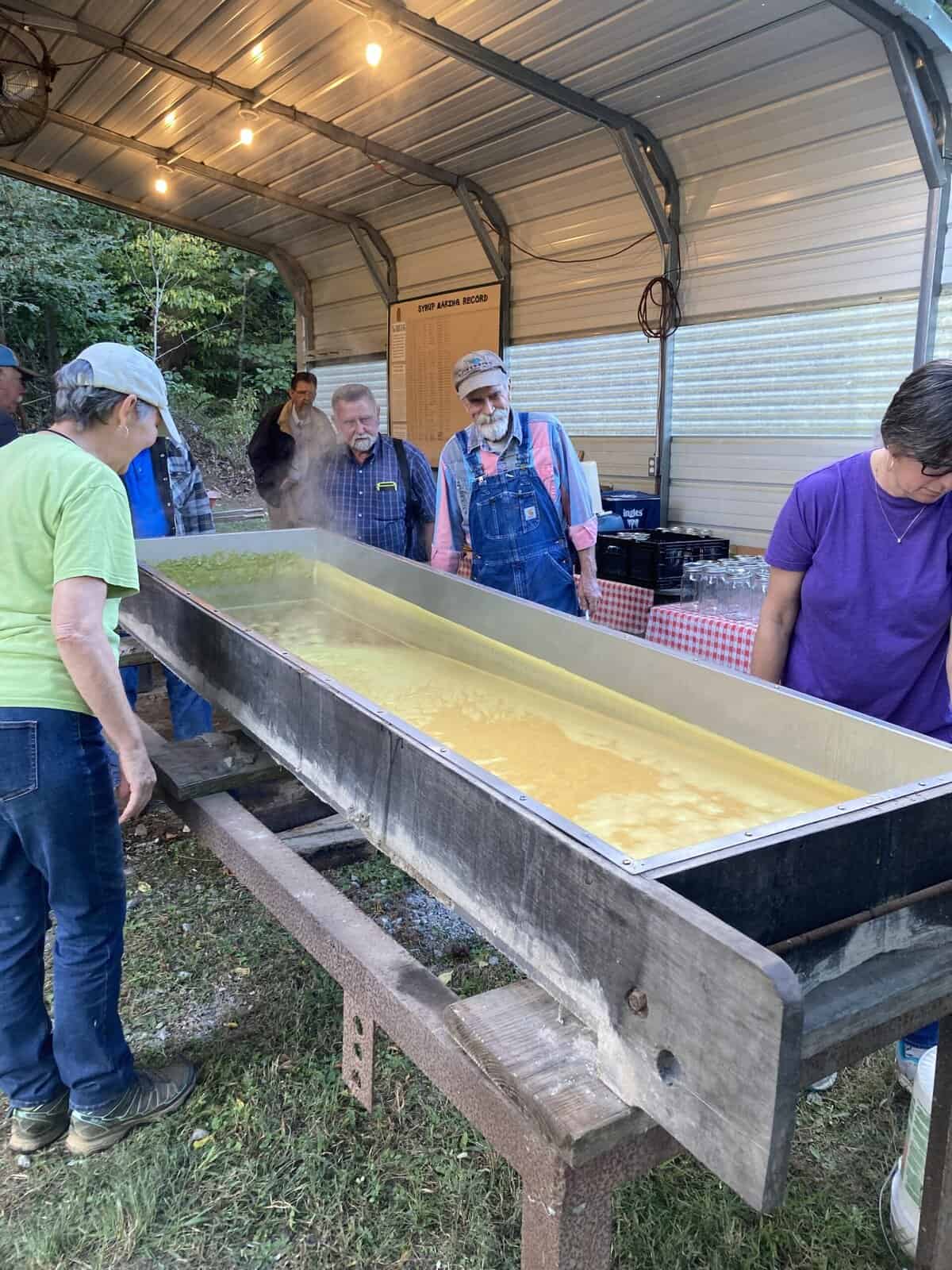 Sorghum syrup making in the fall a long-standing Fouts family tradition