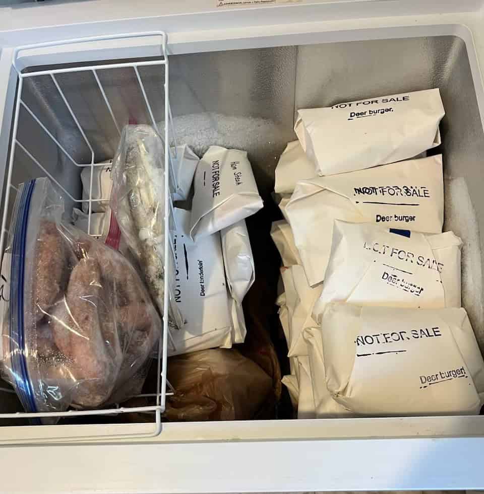 Packaged mountain venison for traditional venison recipes passed down through generations.