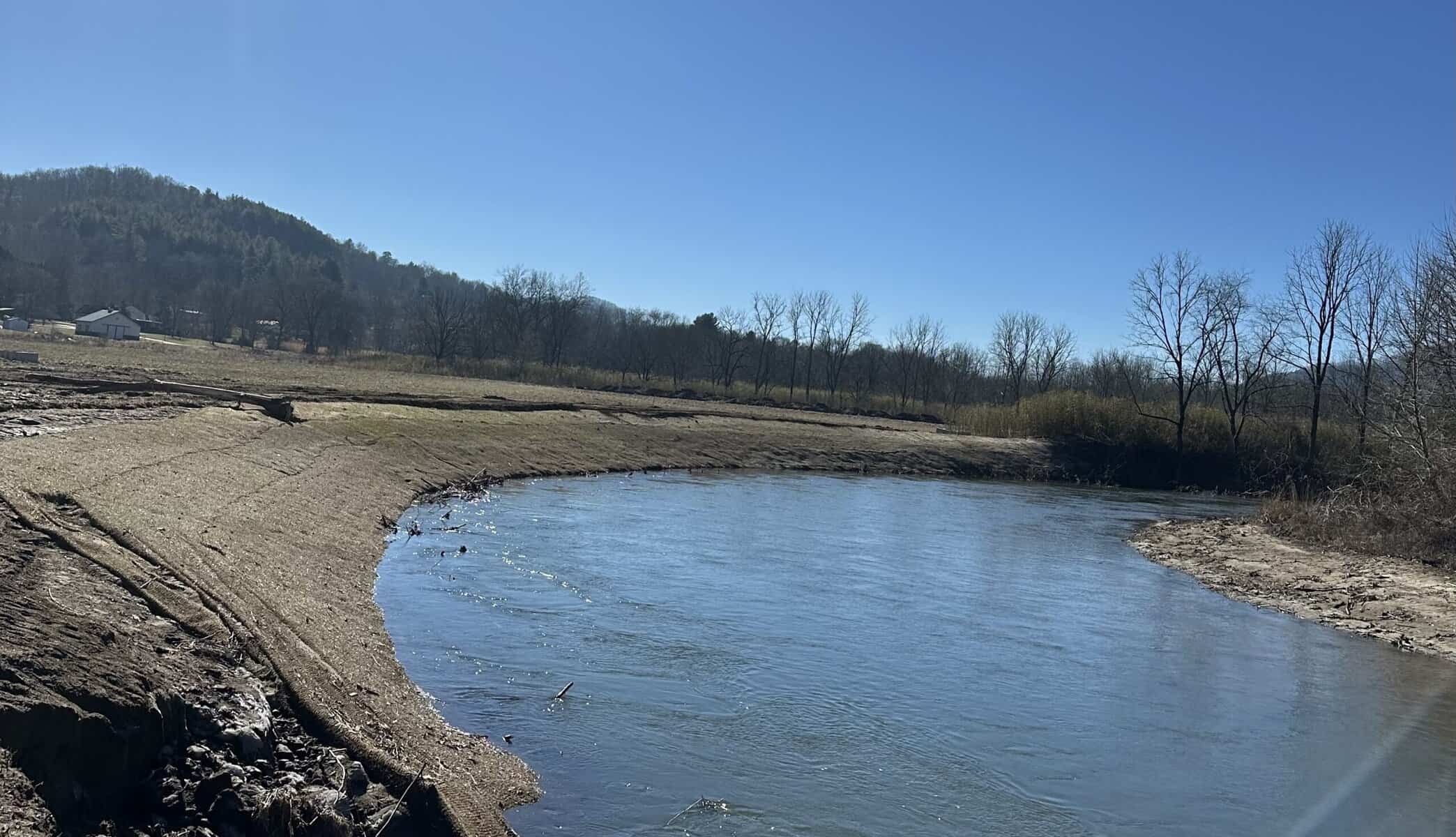 Little Tennessee bank, wetland restoration underway