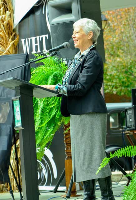 Honoring women of Macon County with a sculpture unveiling ceremony. Celebrating legacy and community.