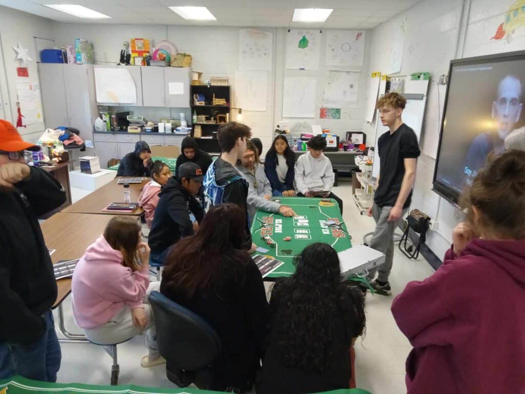 Students engaged in a transformative learning experience at Bartram Academy.