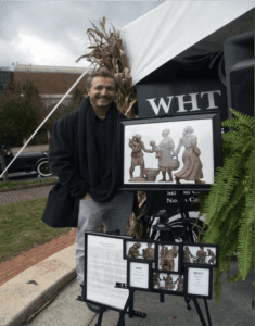 Sculpture unveiling honoring women of Macon County during the celebration of their legacy.