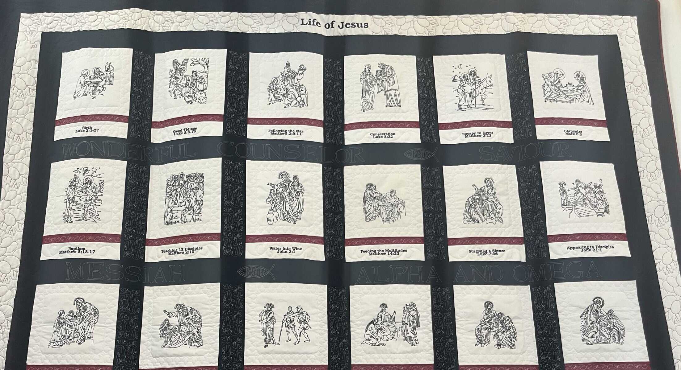 “Labor of love” quilt donated to Resurrection Lutheran