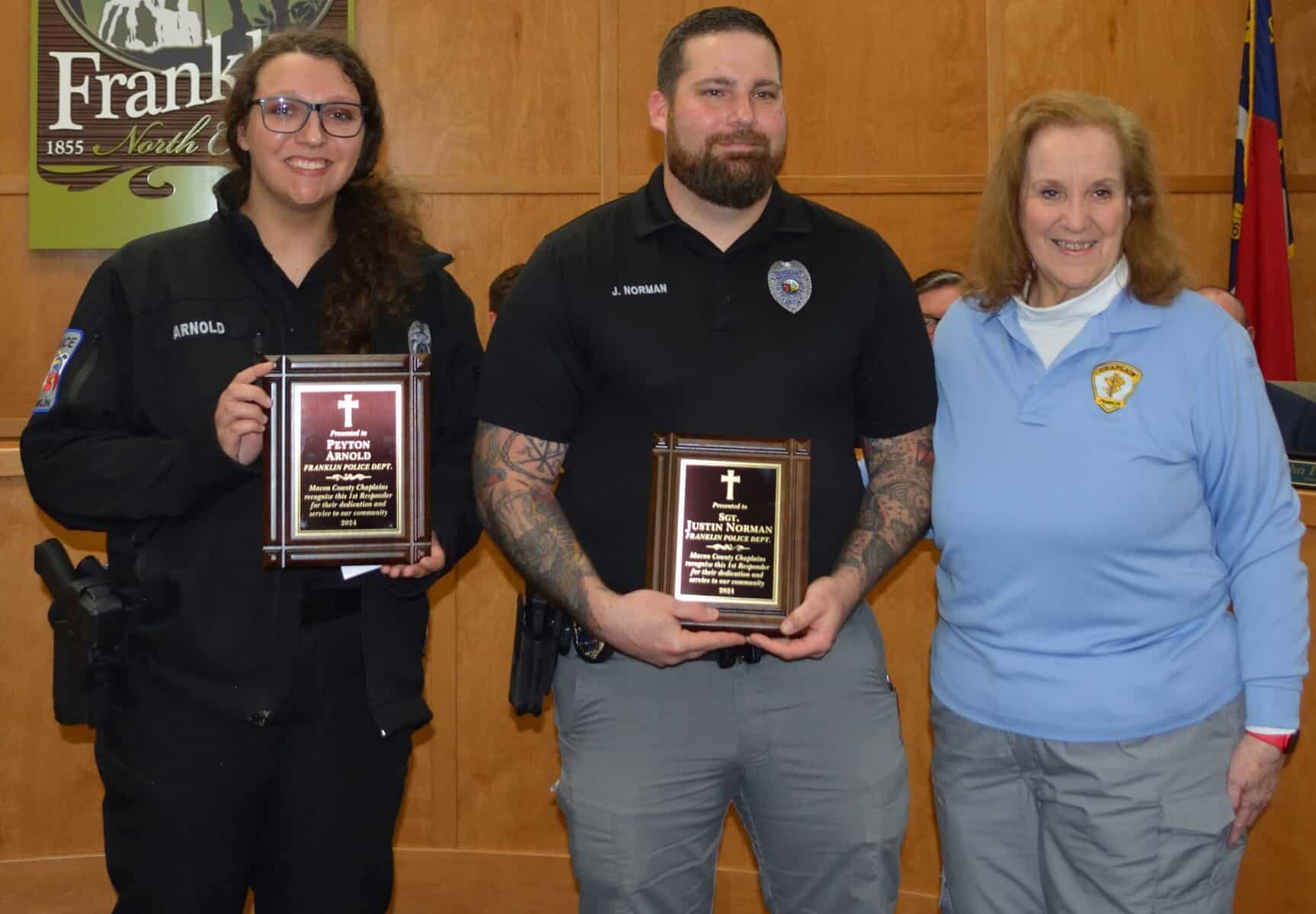 New faces added to chaplaincy, first responders recognized