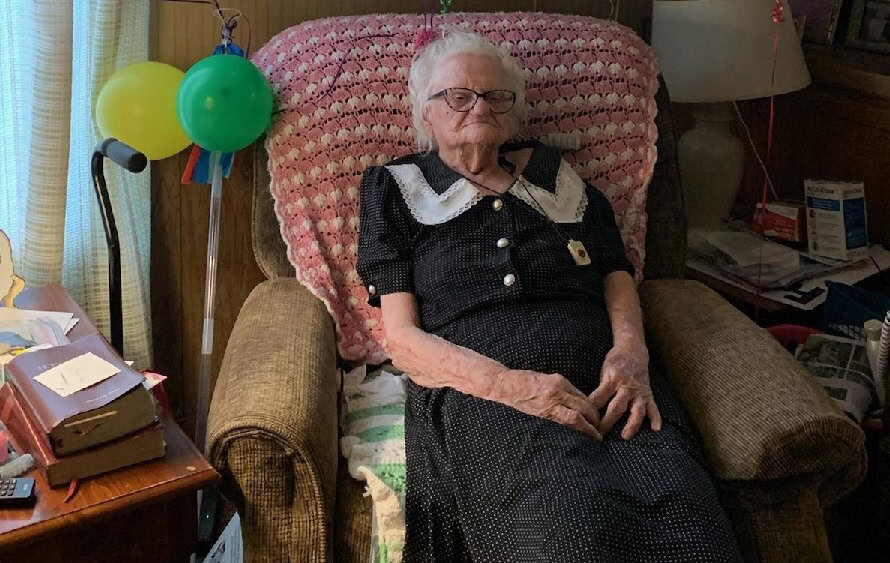 Anna Lee Shope turns 100
