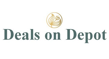Deals on Depot promotional sale banner with store logo.