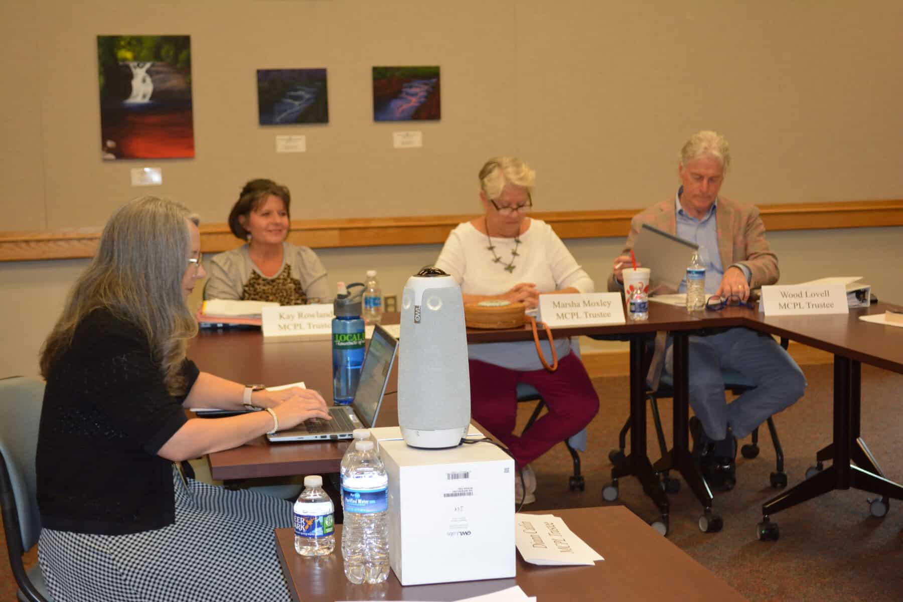 Library board trustees review FRL procedure changes