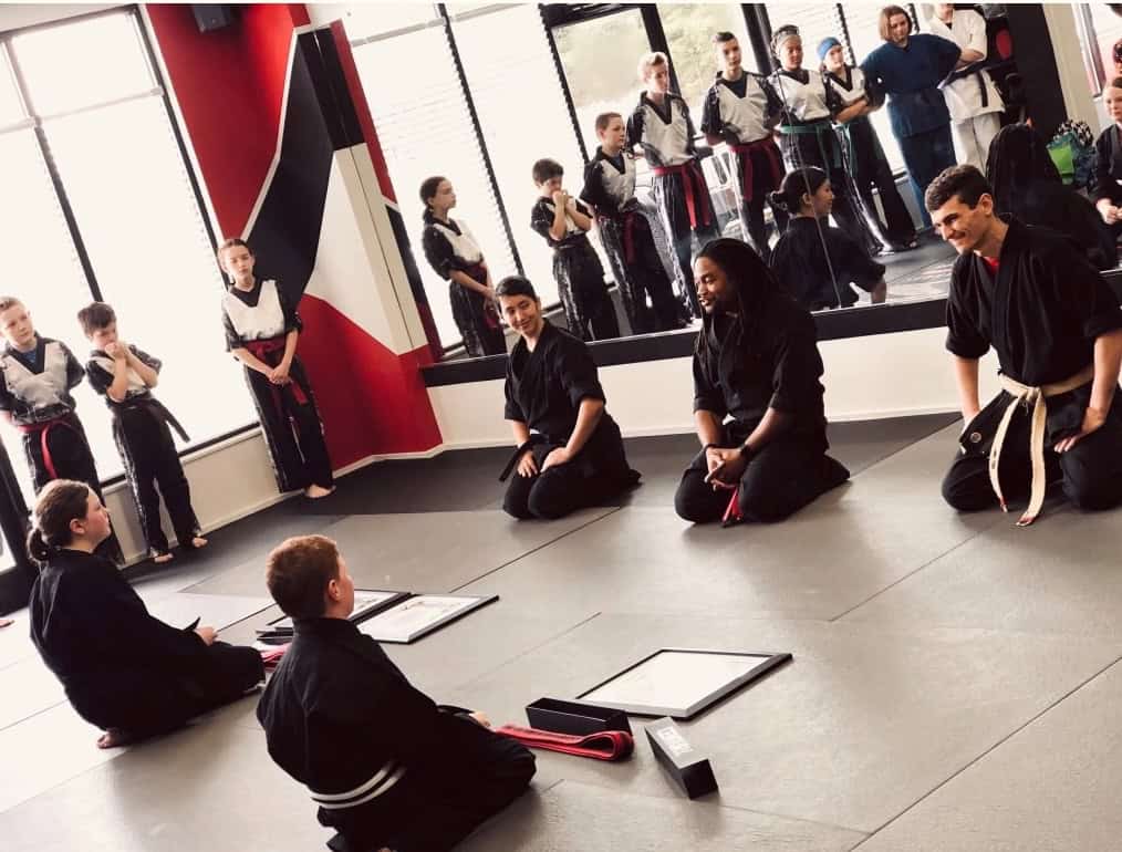 Local karate black belt champion takes it to the next level