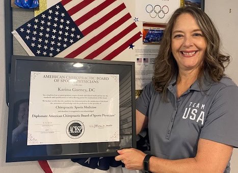 Chiropractor achieves distinct designation