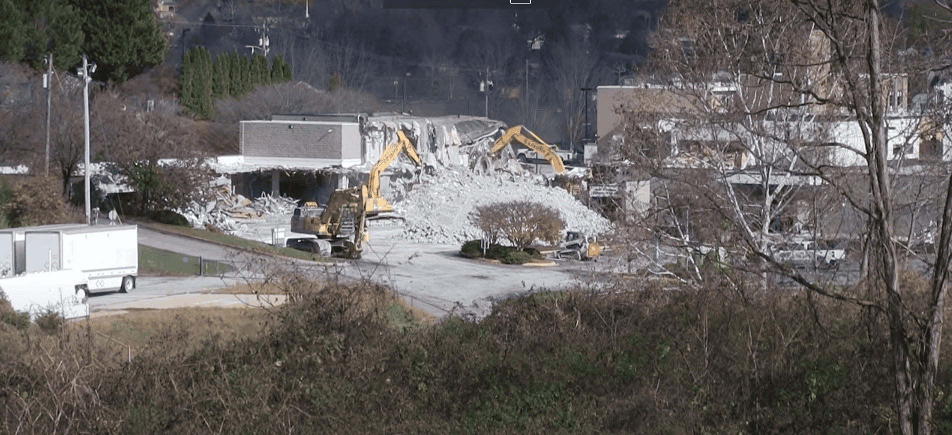 Former Angel Medical Center torn down