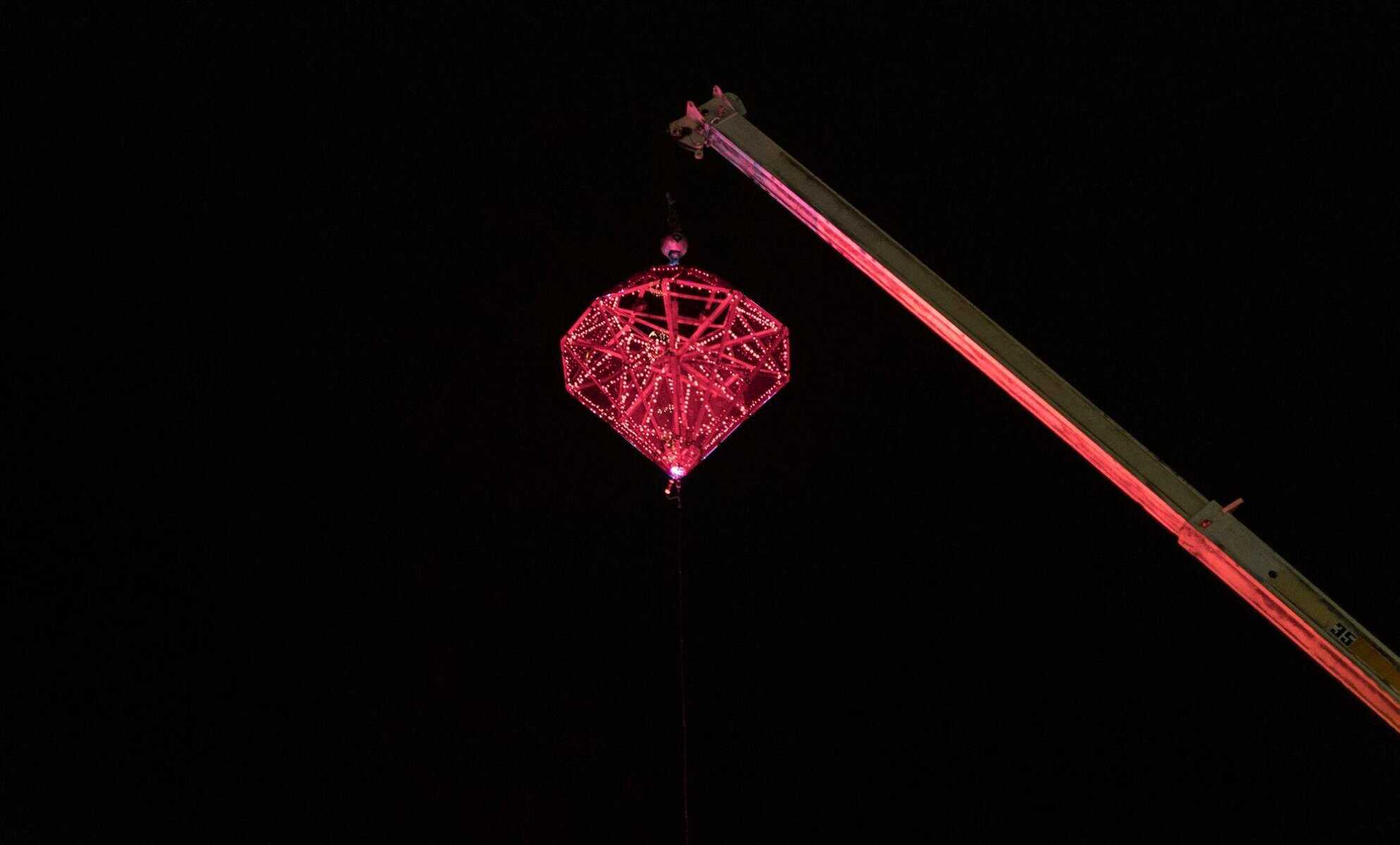 New Year’s Eve Ruby Drop a nod to the area’s gem mining culture