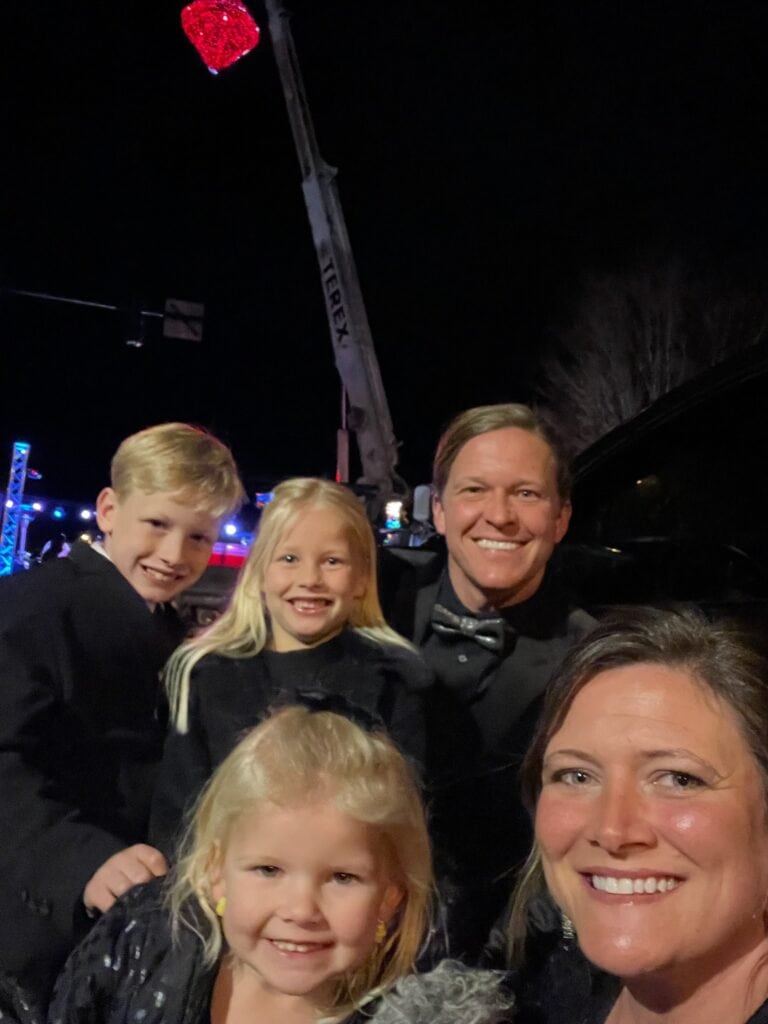 Ruby Drop New Year's Eve celebration in Macon, Georgia.