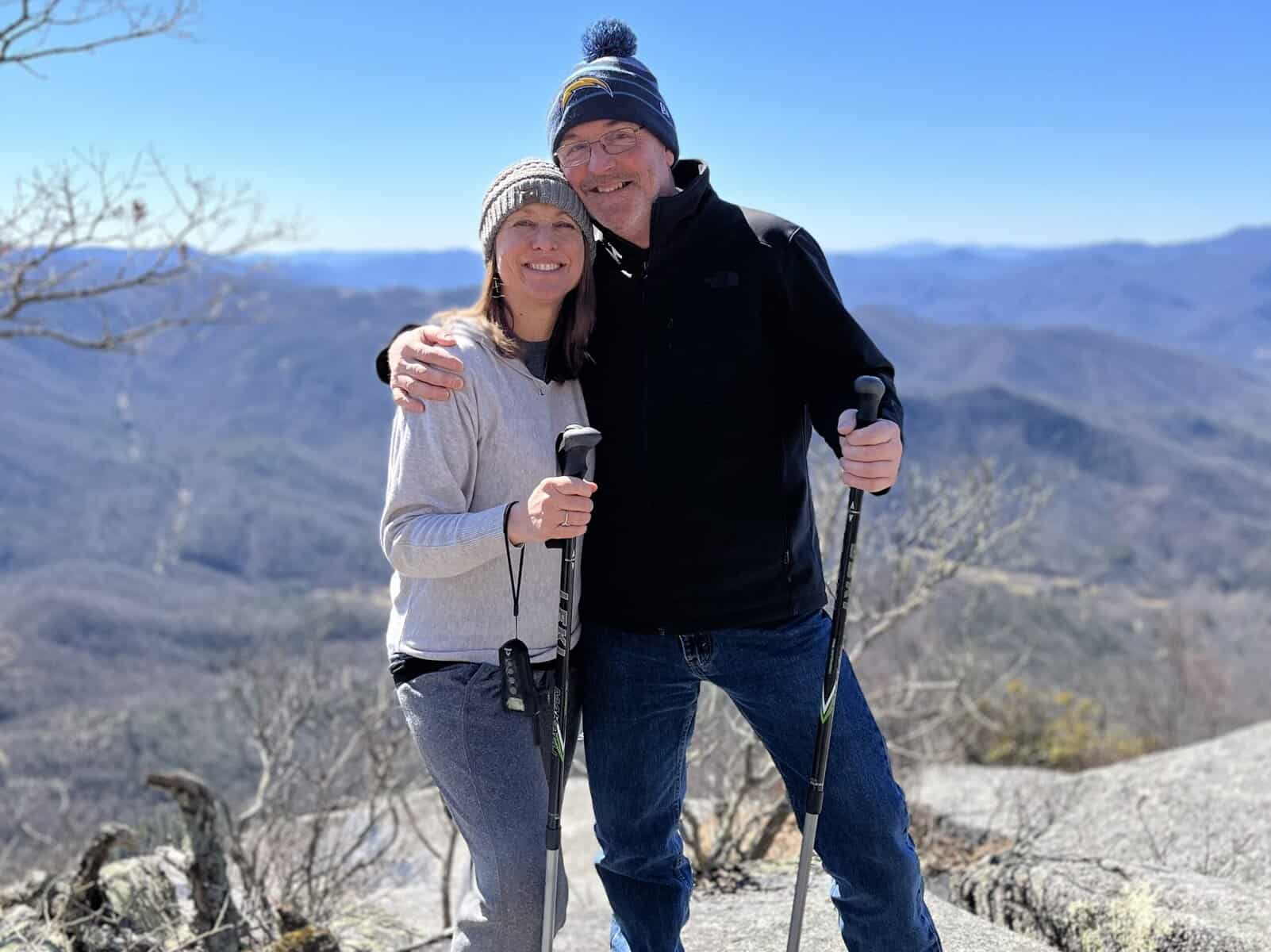 Safe hiking during winter months