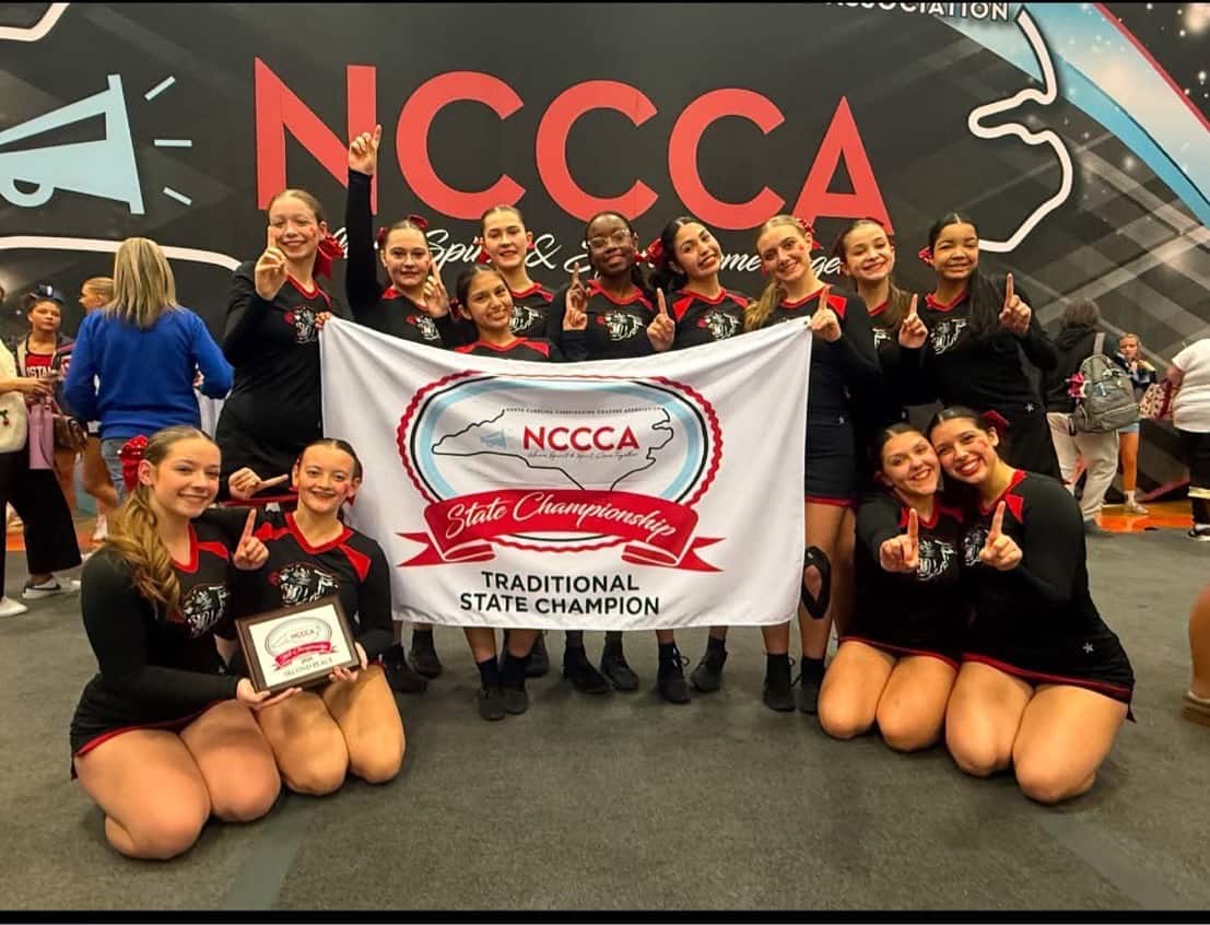 FHS Cheer Team wins NCCCA State Championship