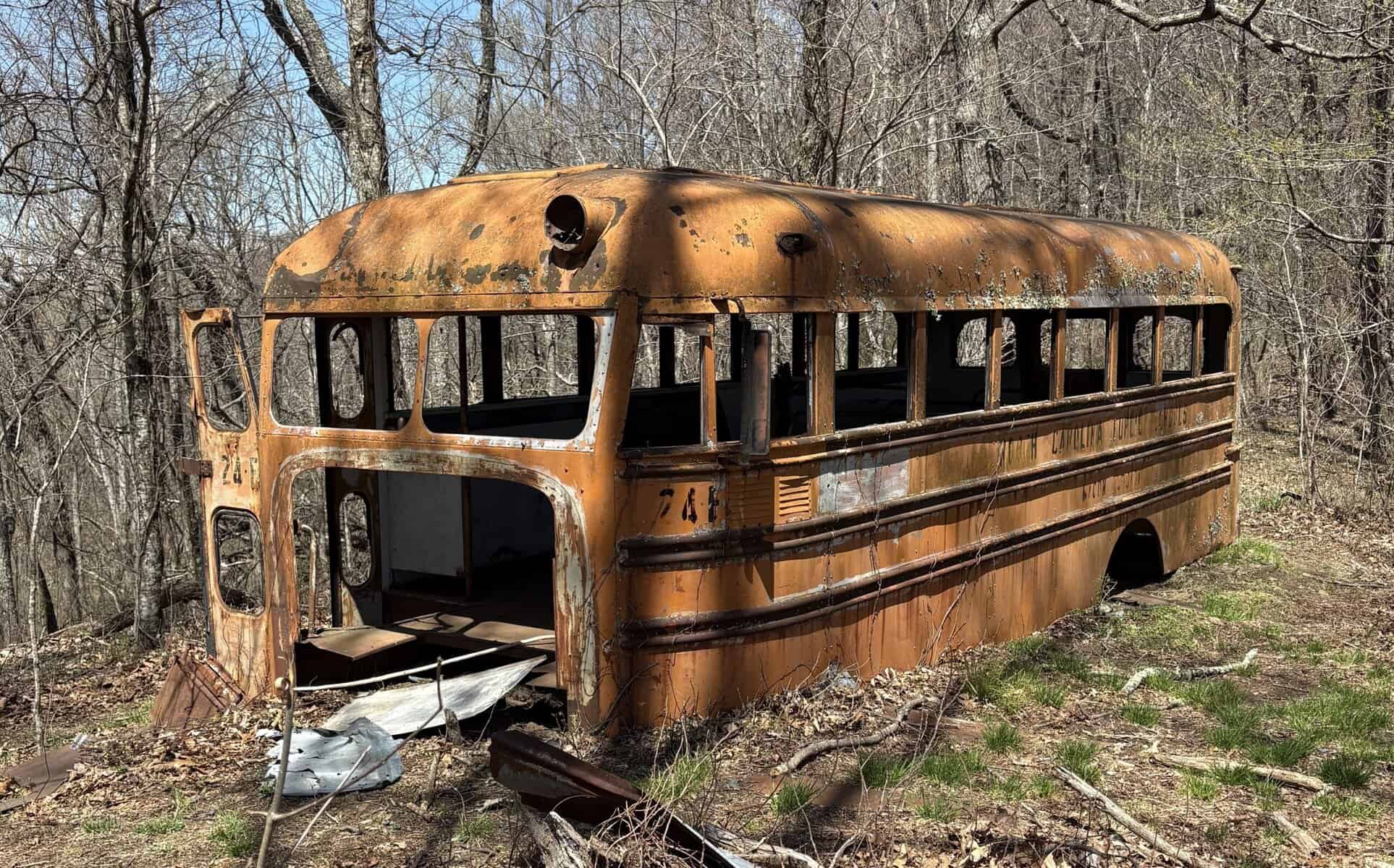 Bus on trail is a Macon County mystery