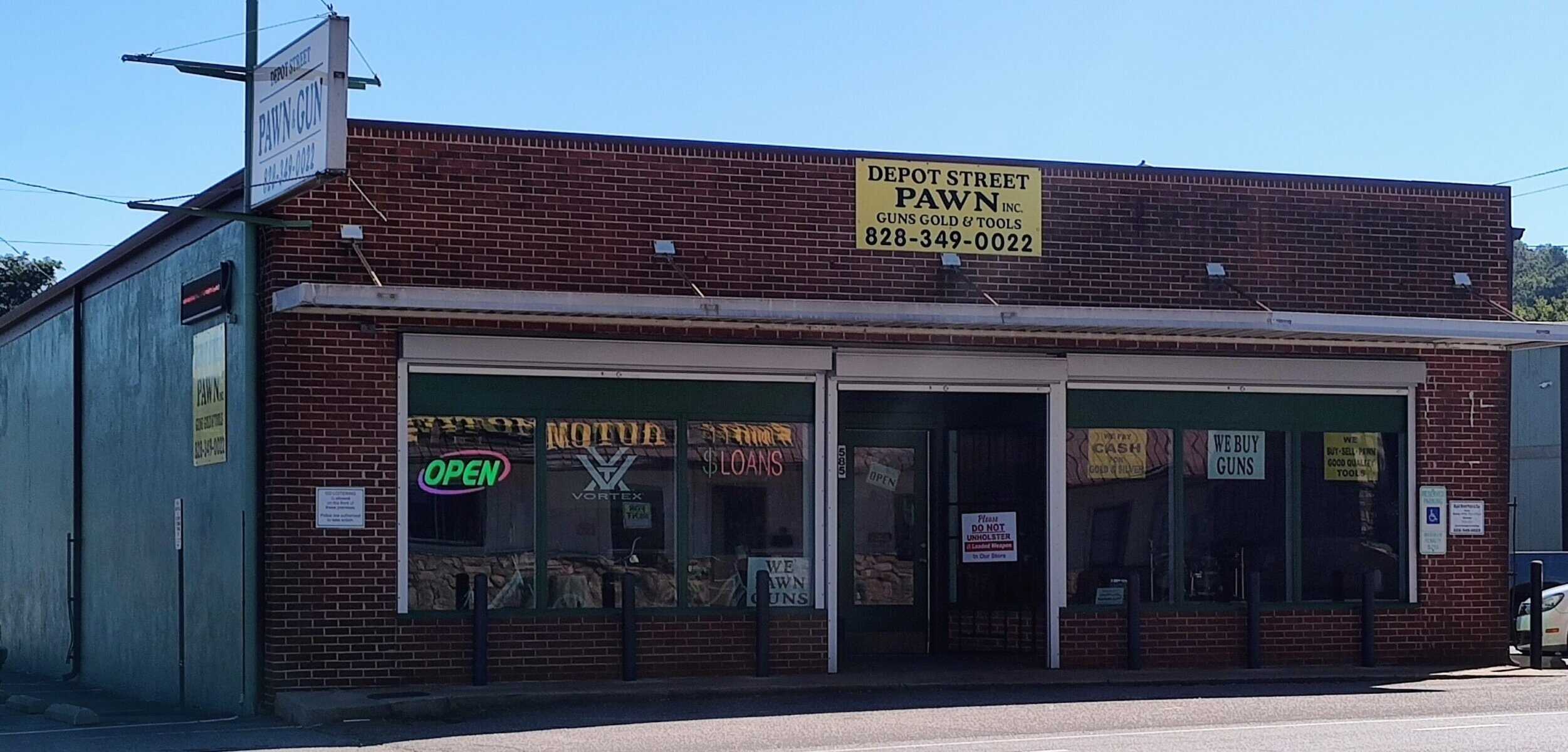 Always a ‘cheerio’ for patrons of Depot Street Pawn & Gun