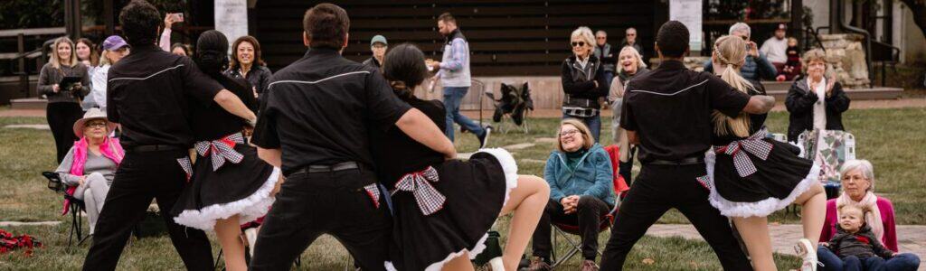 Macon Sense outdoor dance performance at the Events Calendar.