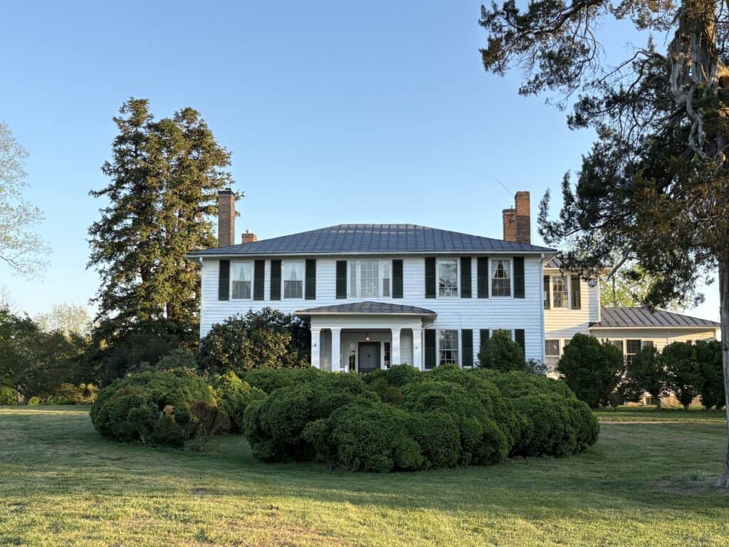 Historic American Home in Macon, Georgia.