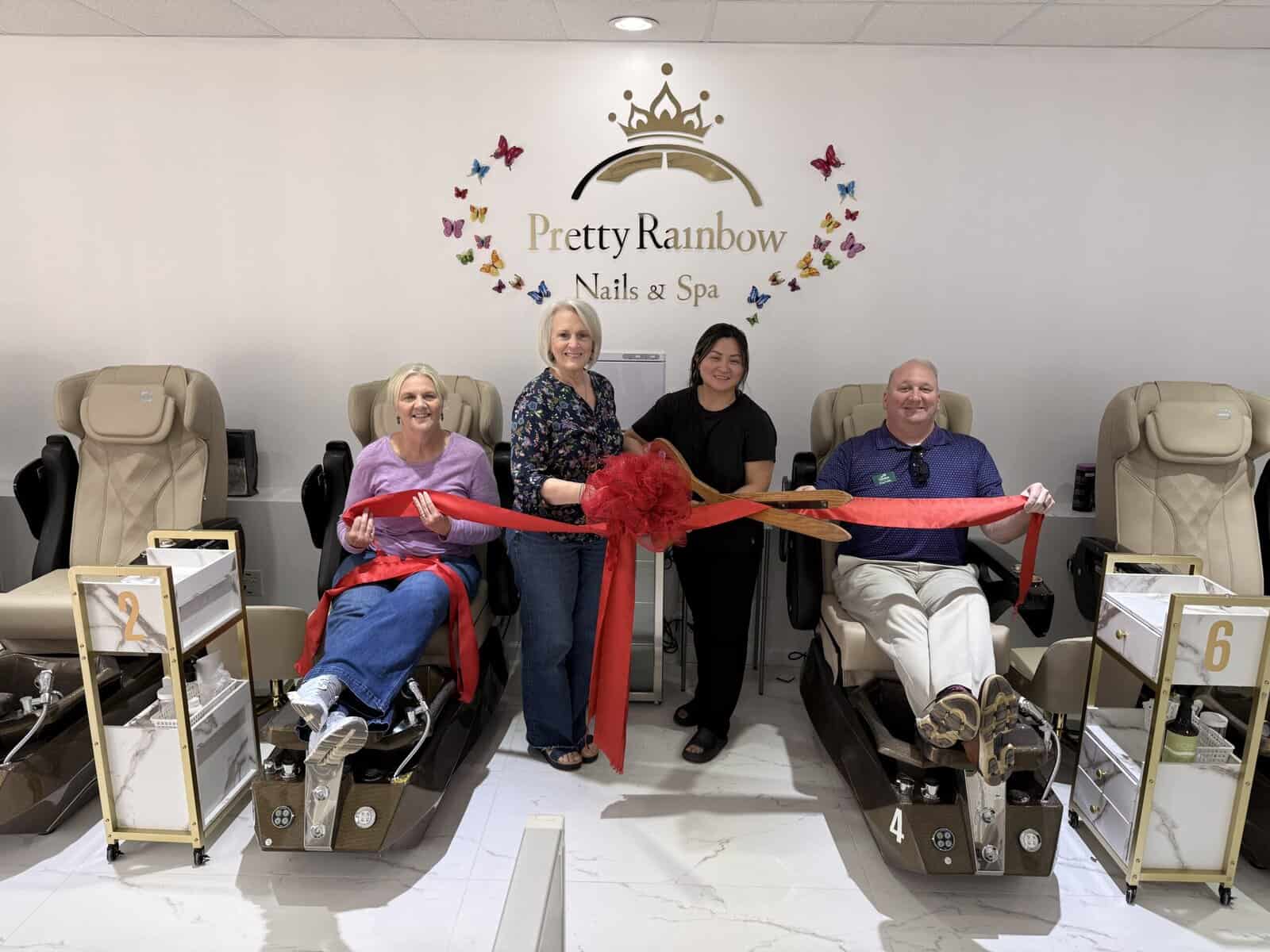 Ribbon cutting: Pretty Rainbow Nails & Spa
