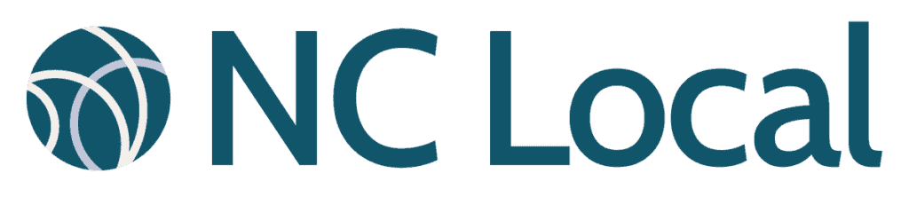 Macon Sense logo featuring NC Local branding and globe icon.