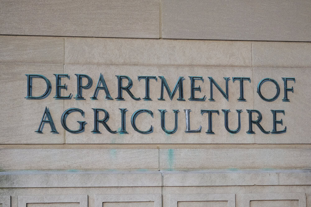 Dept. of Agriculture sign