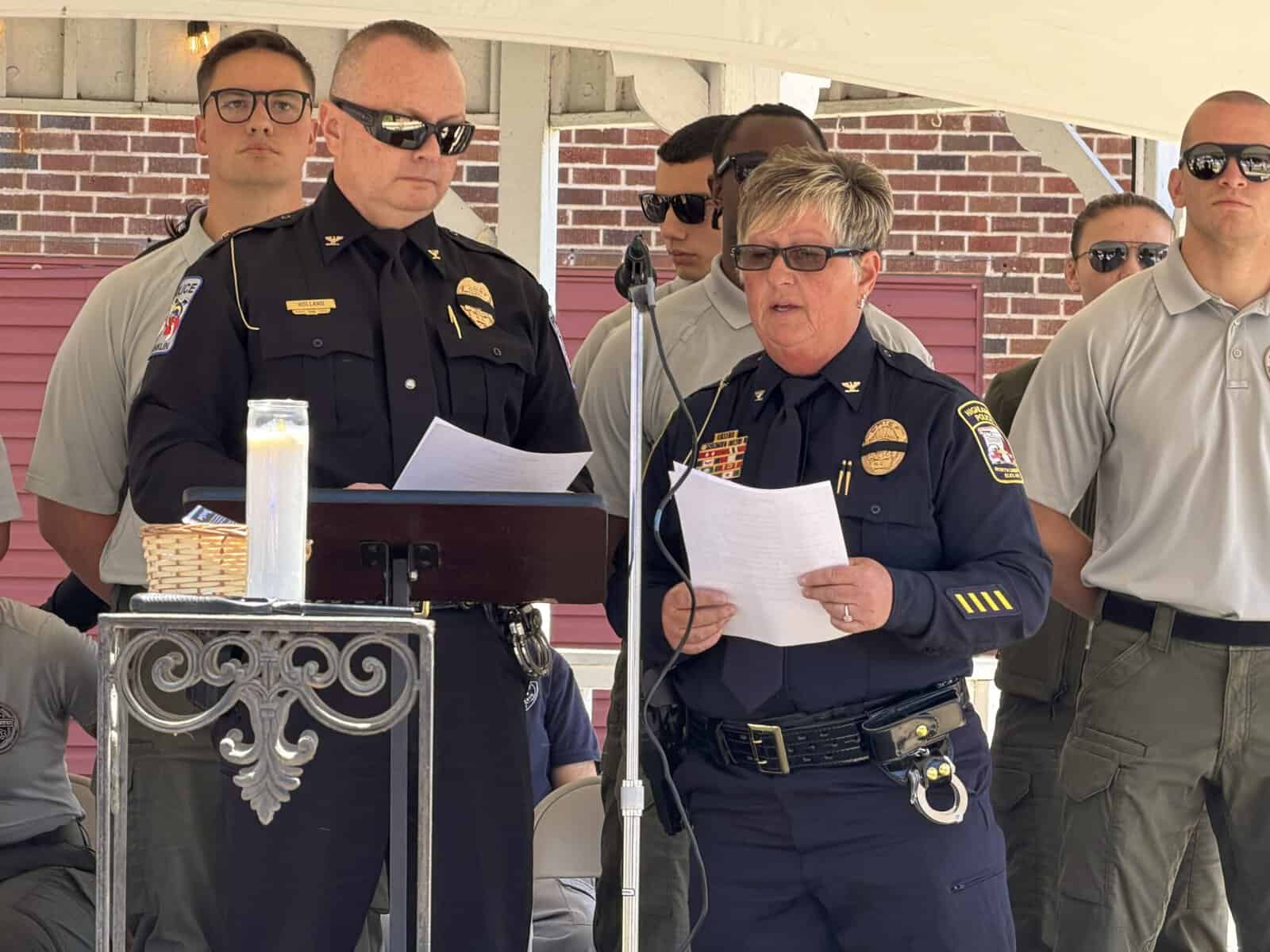 Fallen officers honored at memorial ceremony