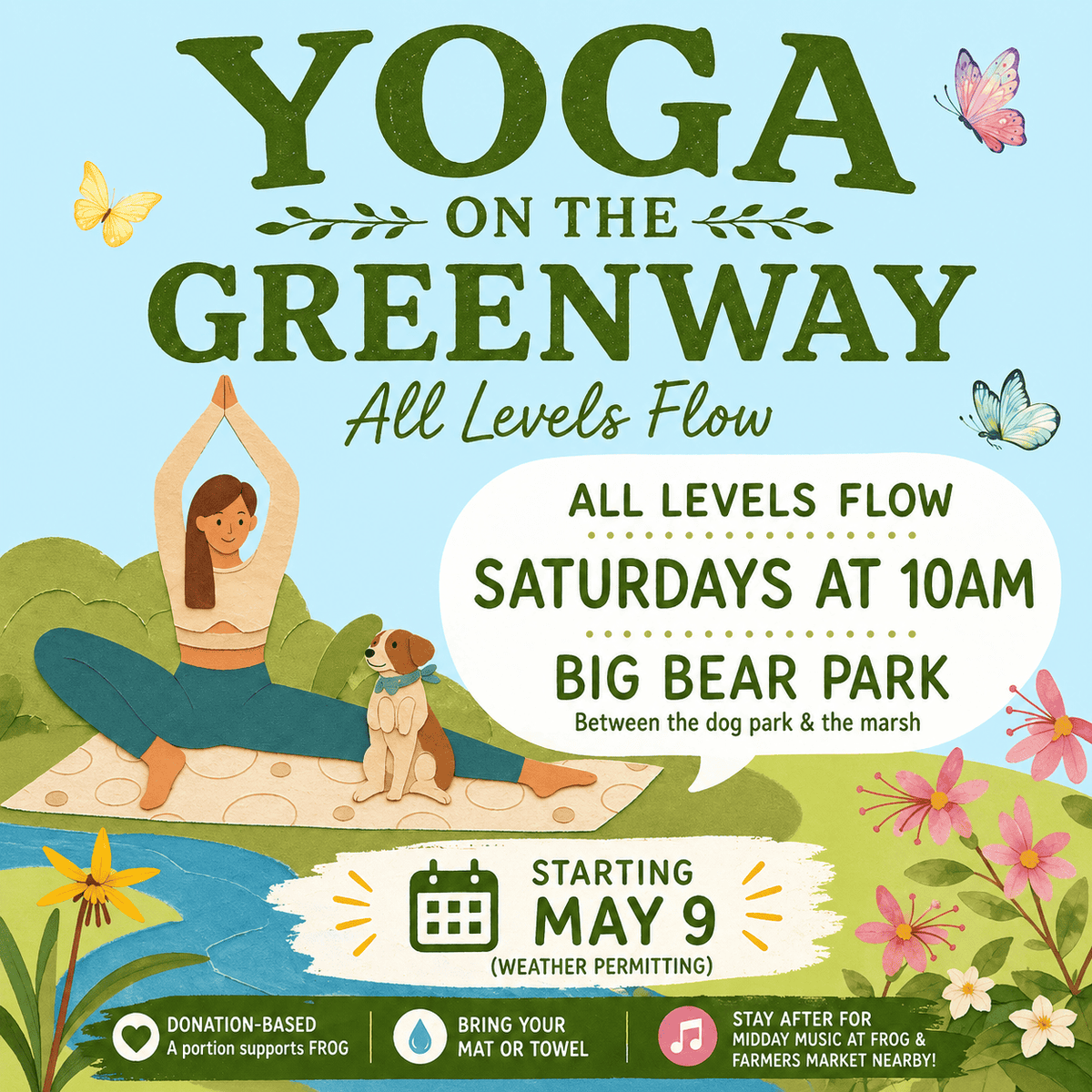 Yoga on the Greenway