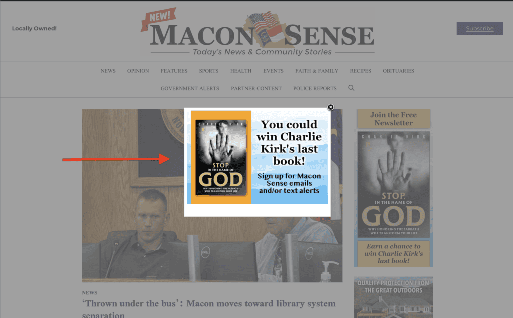 Macon Sense news image featuring local community and events in Macon, Georgia.