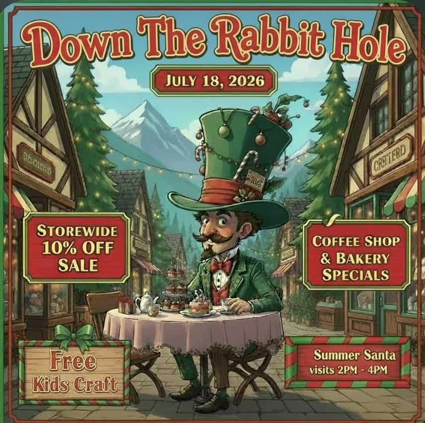 Down The Rabbit Hole Charity Christmas in July Event