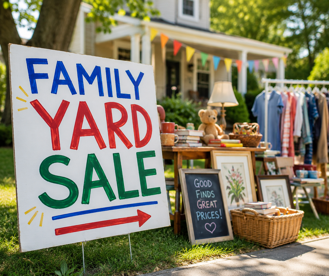 Huge yard sale