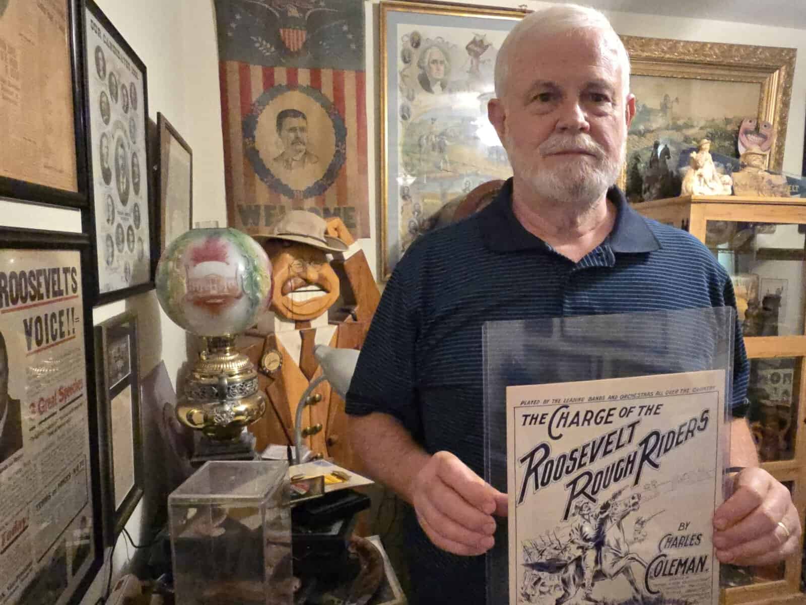 Local Teddy Roosevelt collector earns national honor