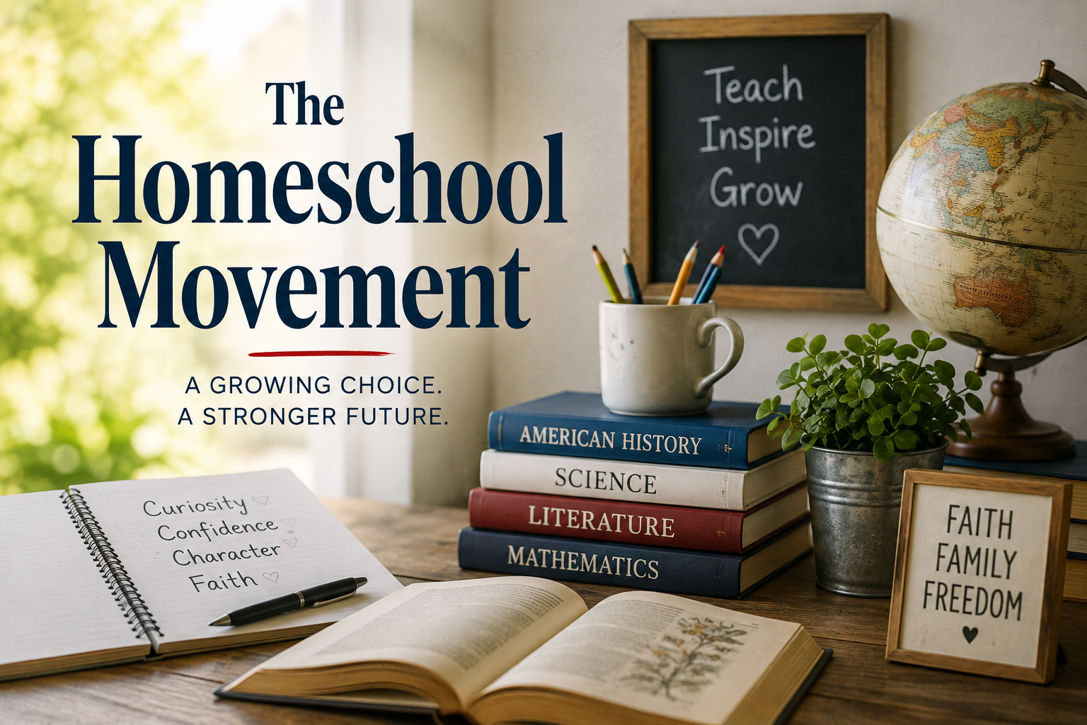 The Growing Movement: Why local families are choosing the homeschool path