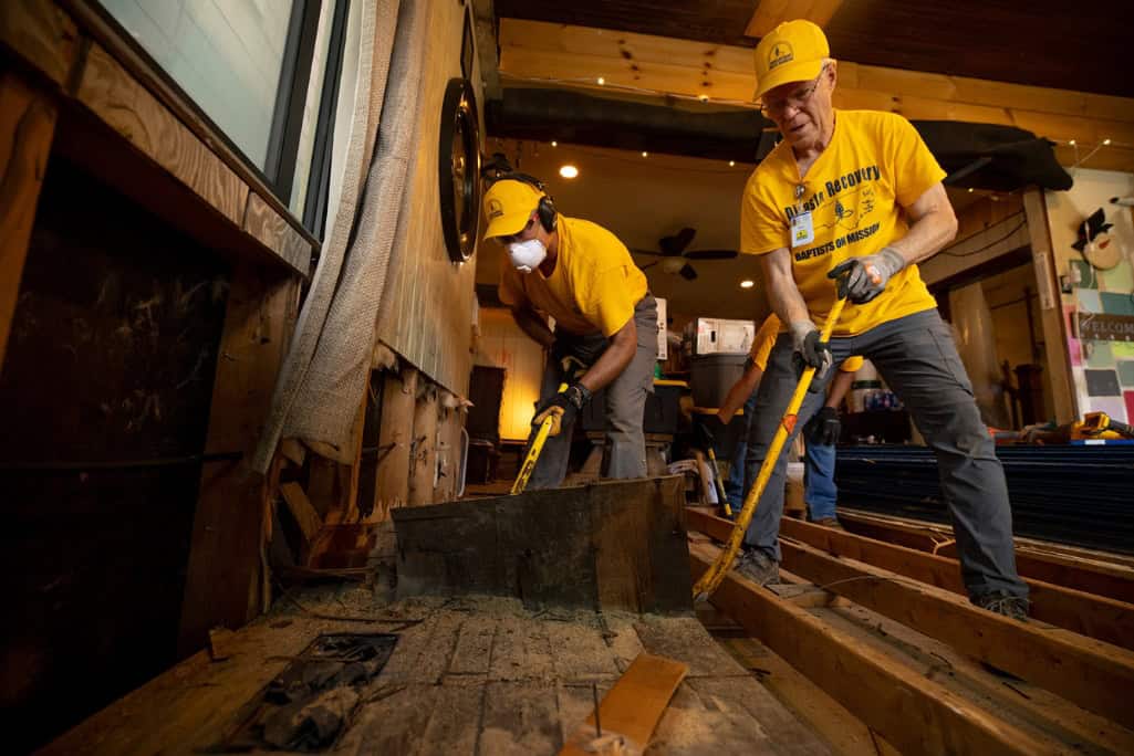 NC Baptists on Mission responding to deadly flooding in Indiana
