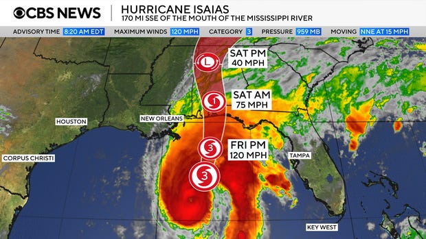 Storm’s a-comin’, a prayer for the Garden & Gun states